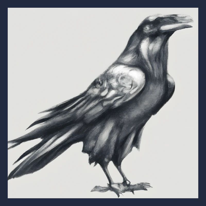 Painted Raven