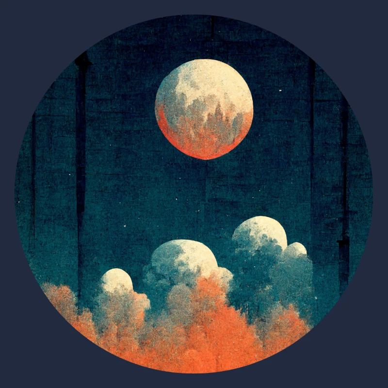 Mond am Abend