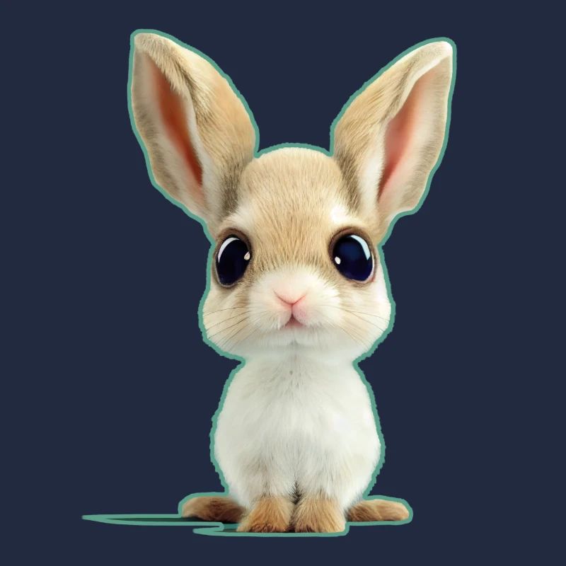 extrem süßer Hase