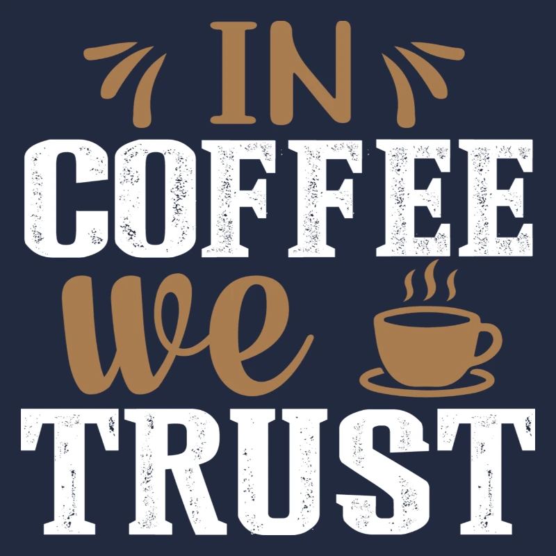 Dans le café, nous avons confiance