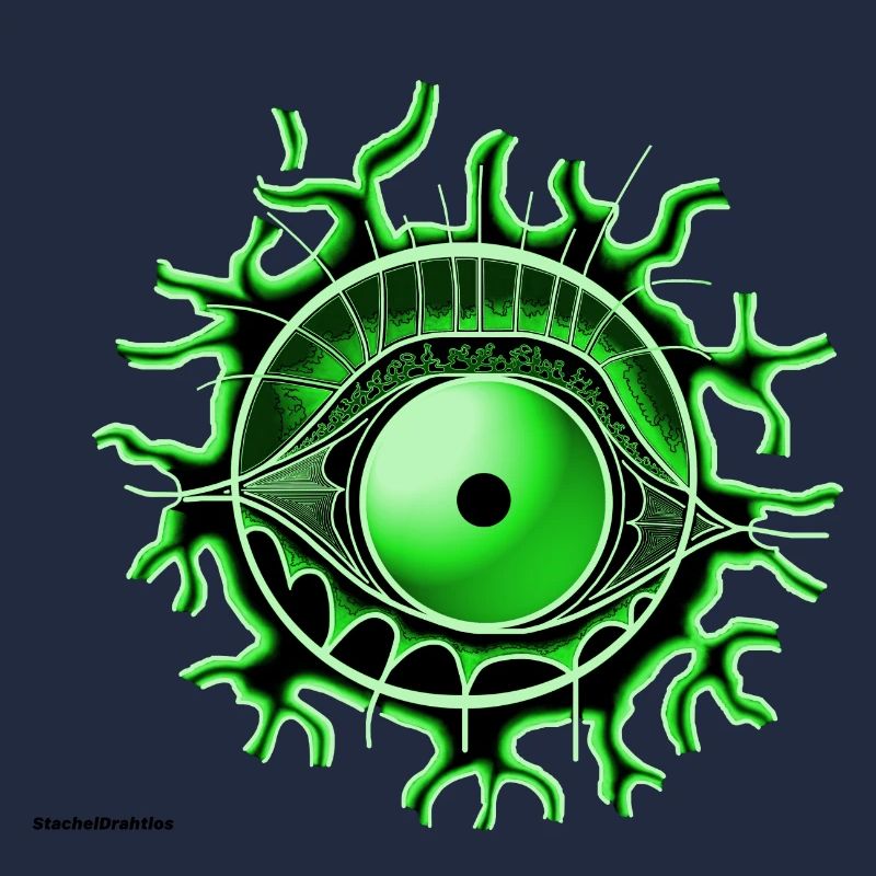 Vert œil