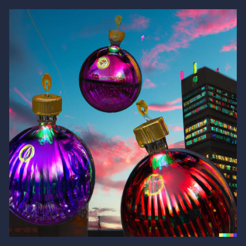 hochausweihnachtskugel