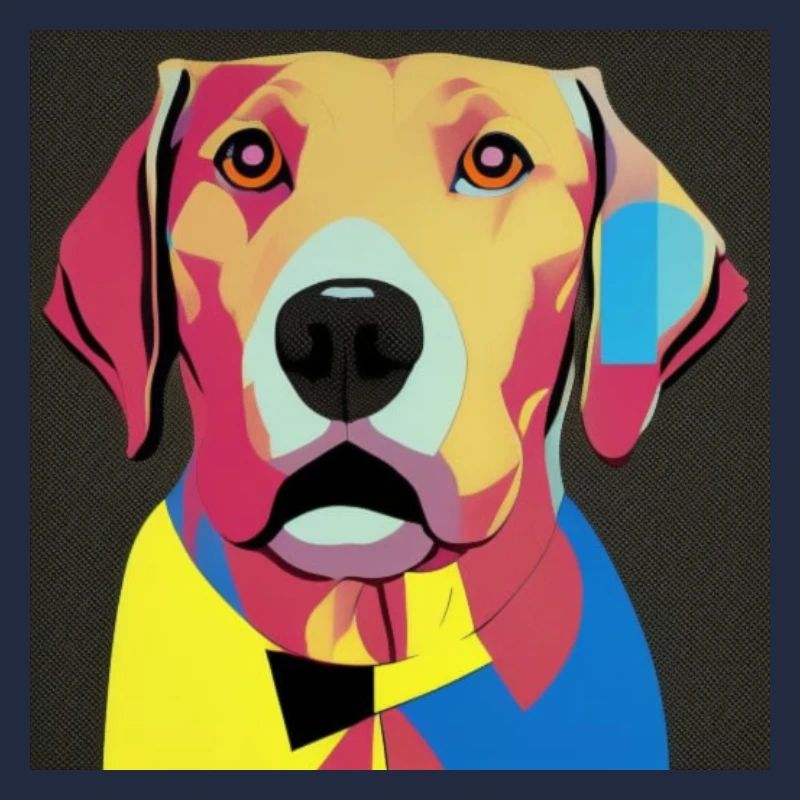 Teckel Pop Art