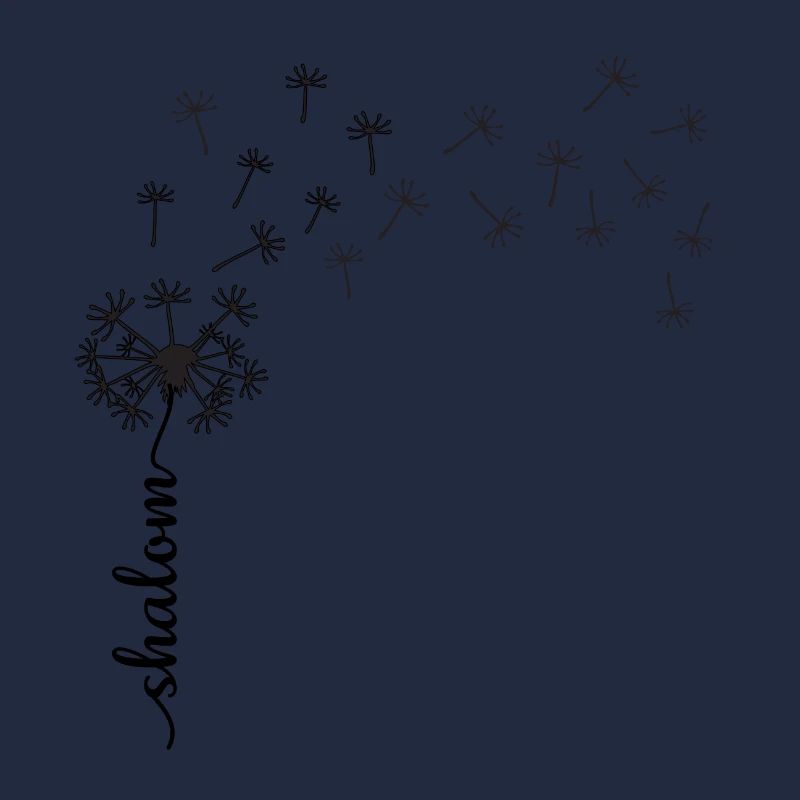 Shalom Dandelion design
