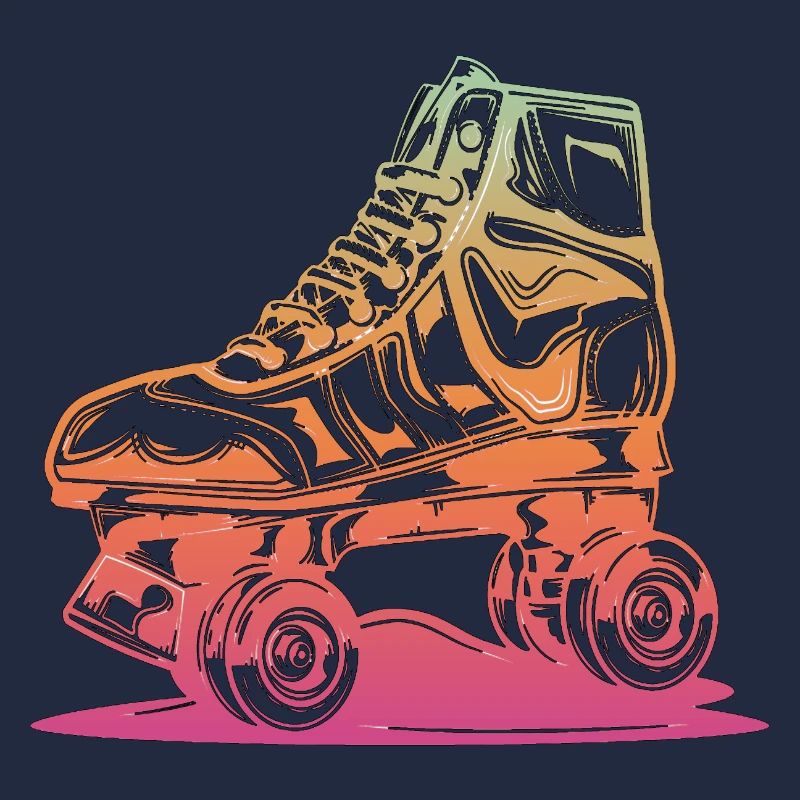 rollerblades patins rollers rollerskates retro