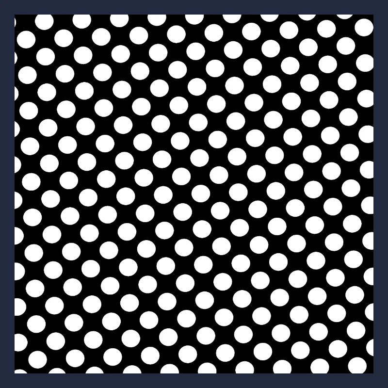 Polka dot black and white background dot pattern