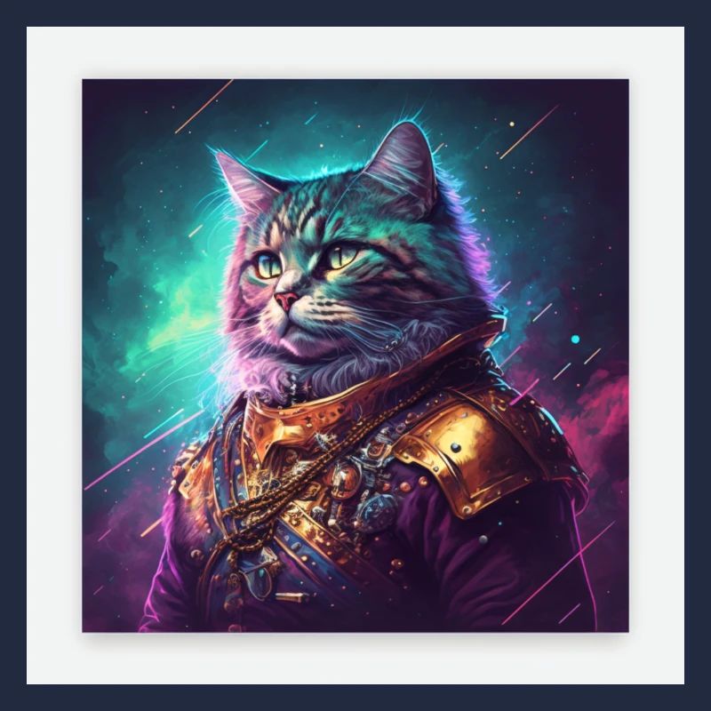Der Herrscher der Galaxy ist eine Katze