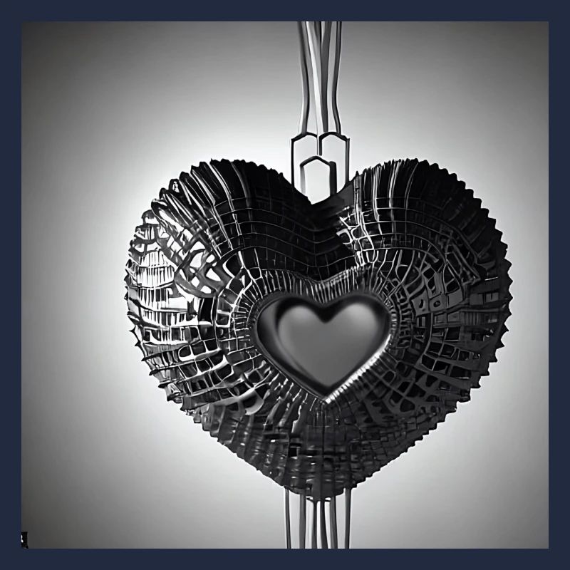 Bijoux coeur Metall