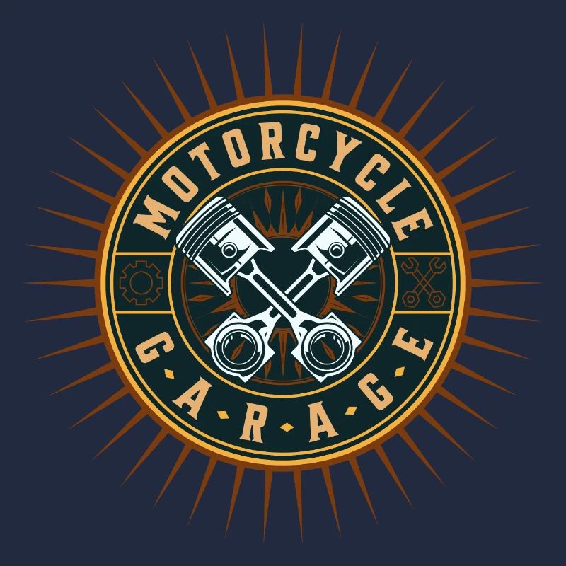 Logo de l’atelier de conception de motos rétro