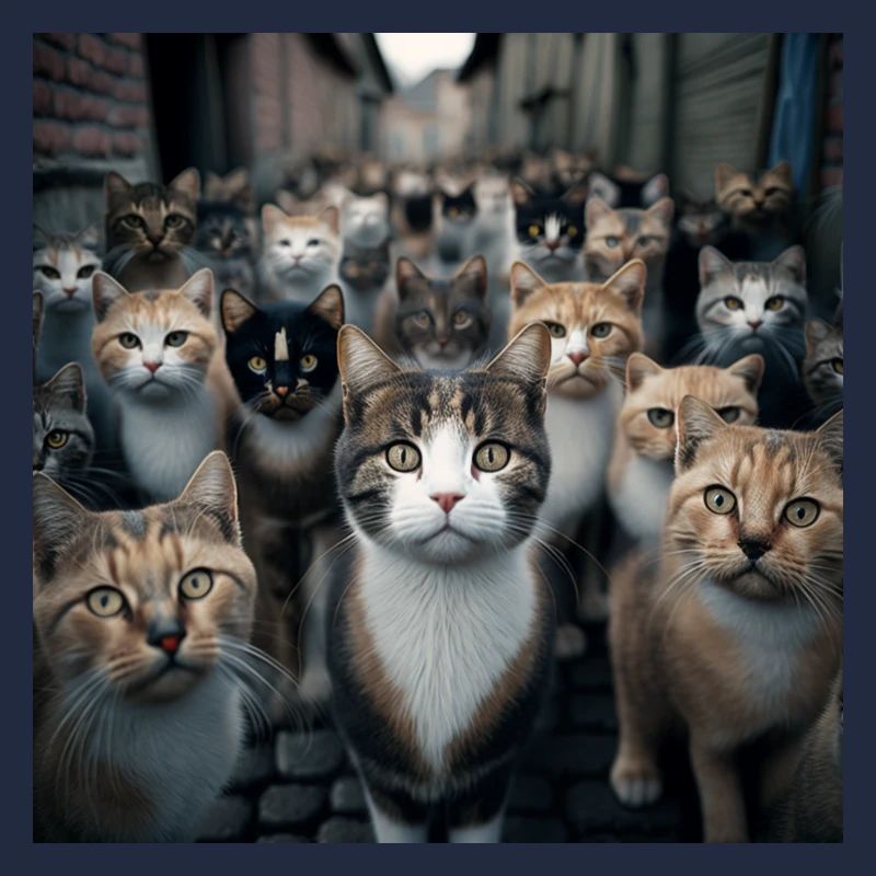 Katze Straße