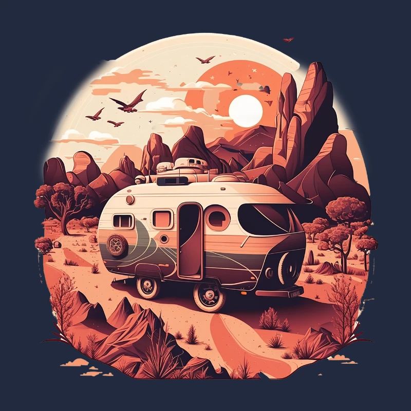 Bus Camping Abenteuer Outback Australien