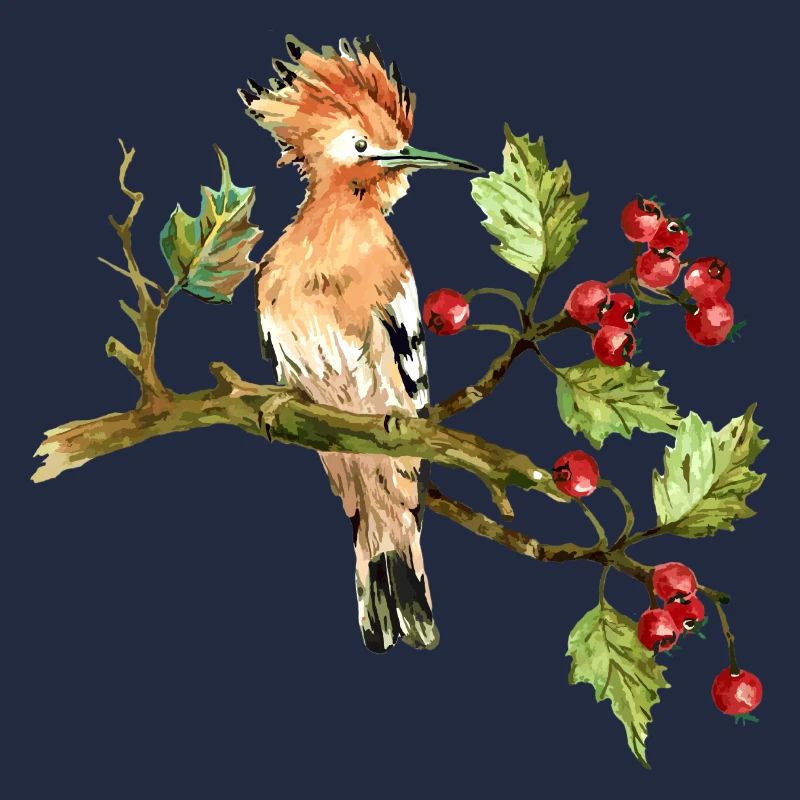 Bunter Vogel