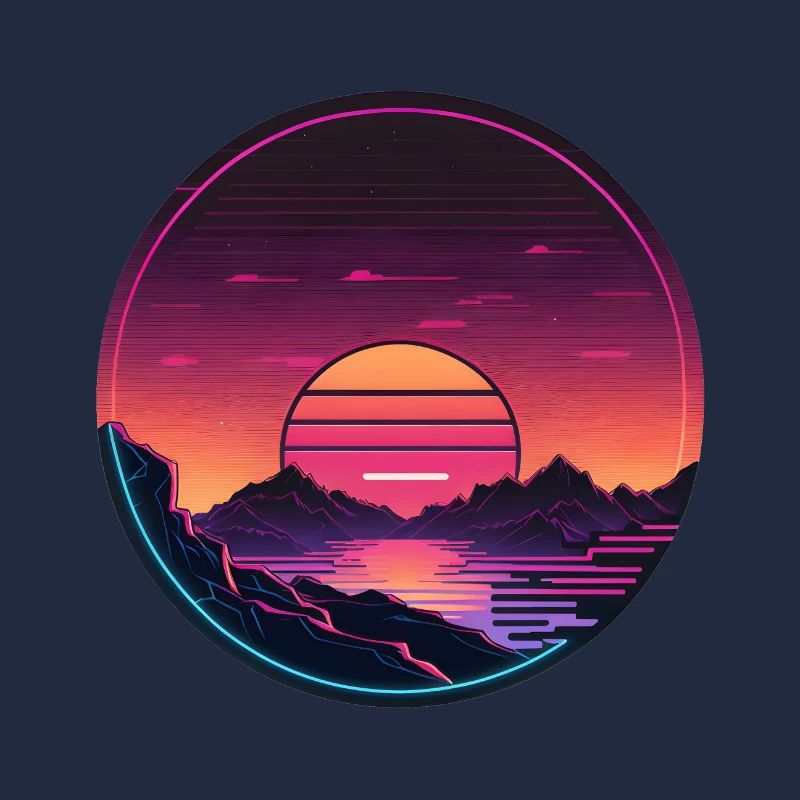 Synthwave Sunset