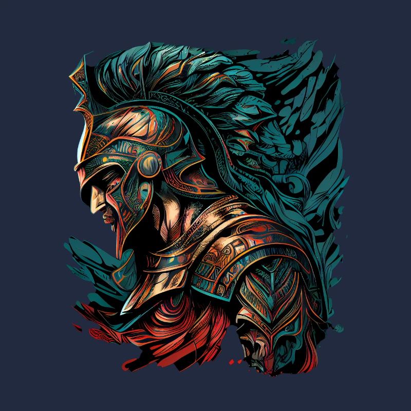 Spartanischer Krieger