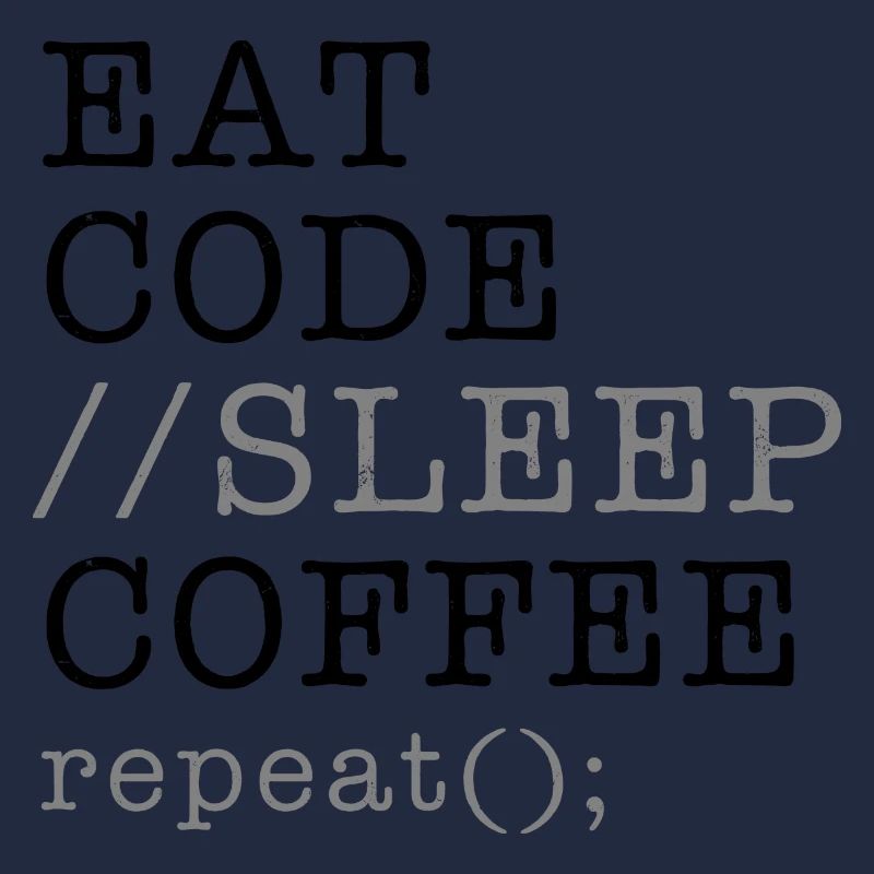 Informatique Python Programmeur Manger Code Sommeil