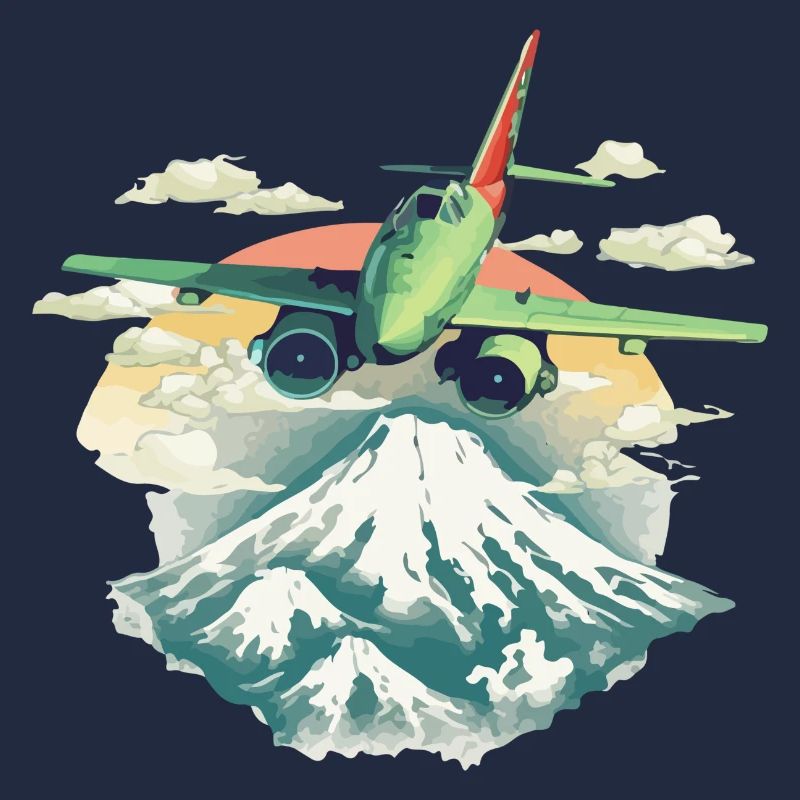 The plane