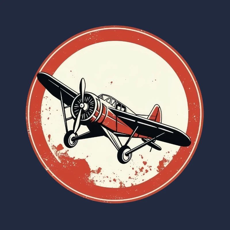 Flugzeug Retro Propeller