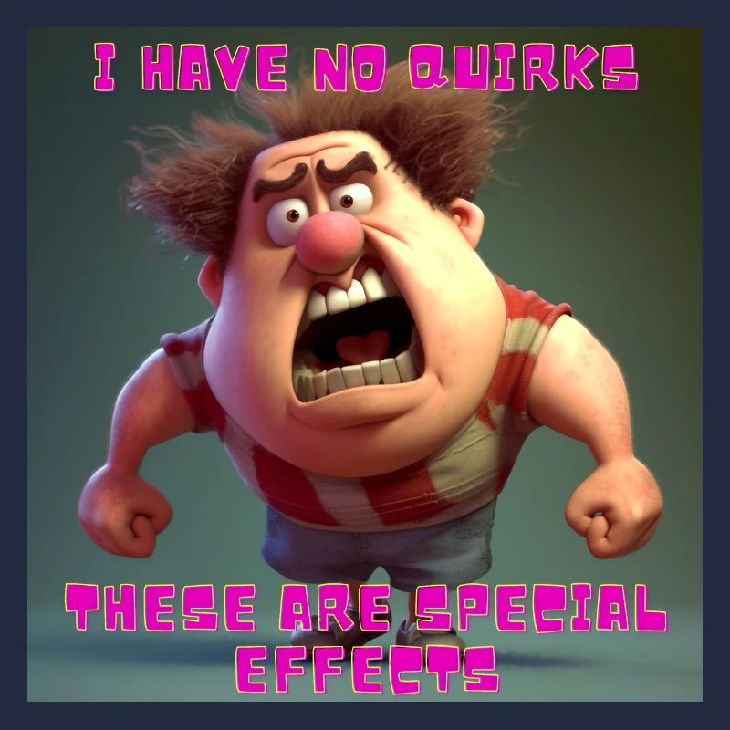 I have no quirks - these are special effects