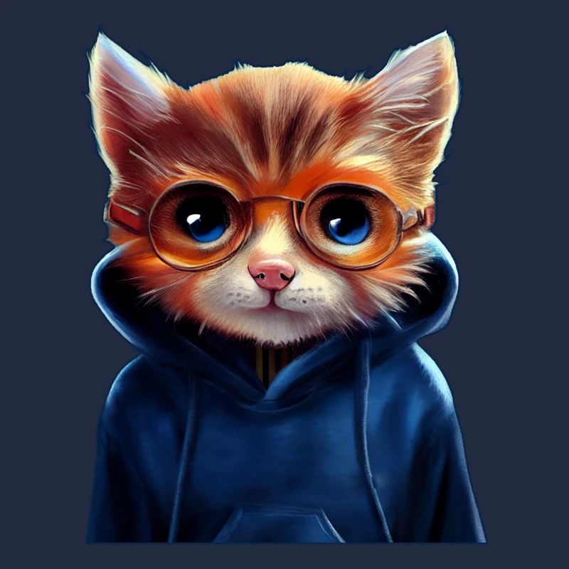 Chat mignon avec pull