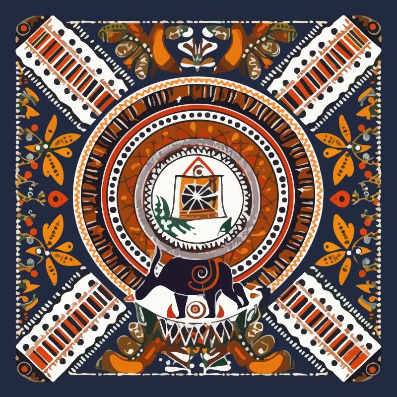 Afrikanische Folklore