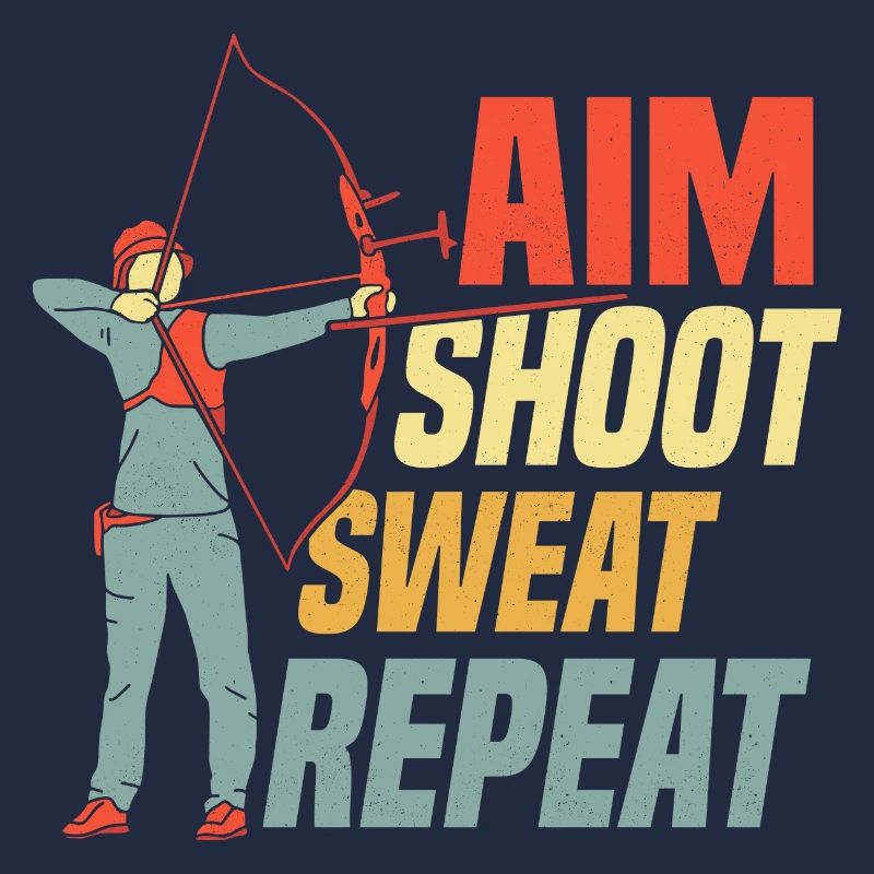 Tir Aim Sweat Répéter Arc & Flèches Tir à l’arc sur cible