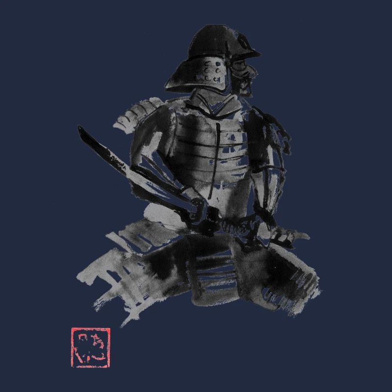 samurai in armor