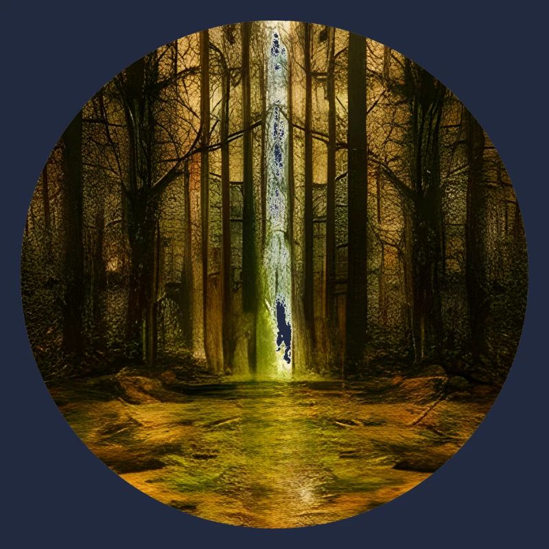 Dunkler Wald