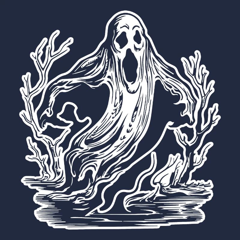 Ghost Ghosts Witching Hour Halloween