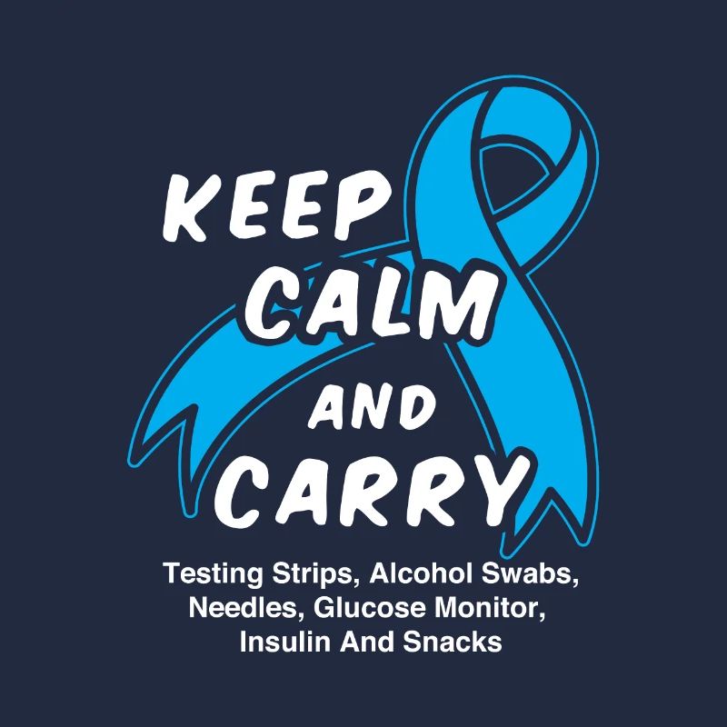 Keep Calm And Carry Testing Strips