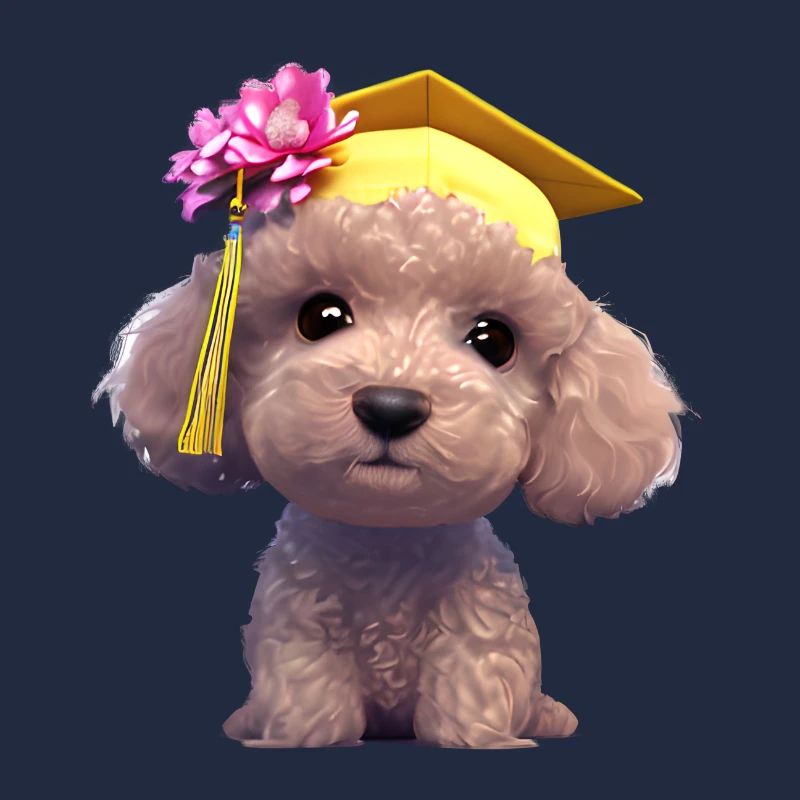 Bachelor Pudel Studium Hunde Schulabschluss