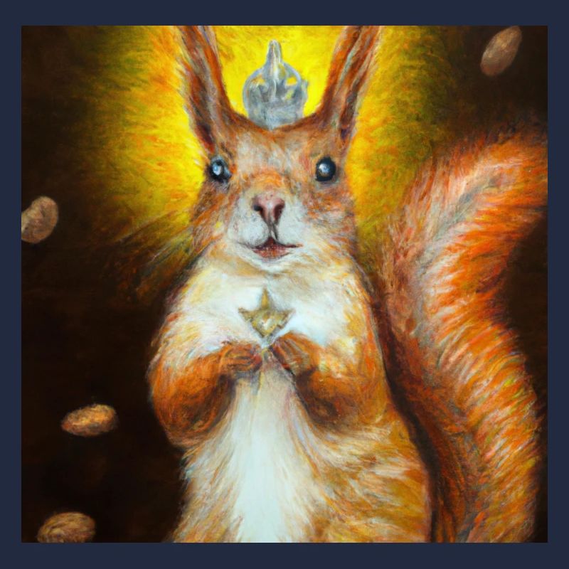 Der Eichhörnchen König
