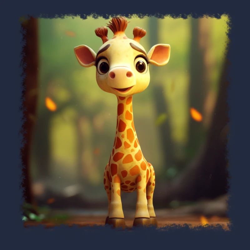 Süße Giraffe
