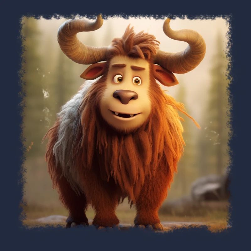 Jeunes bisons