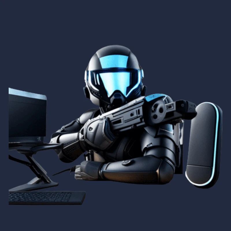 Roboter Gamer