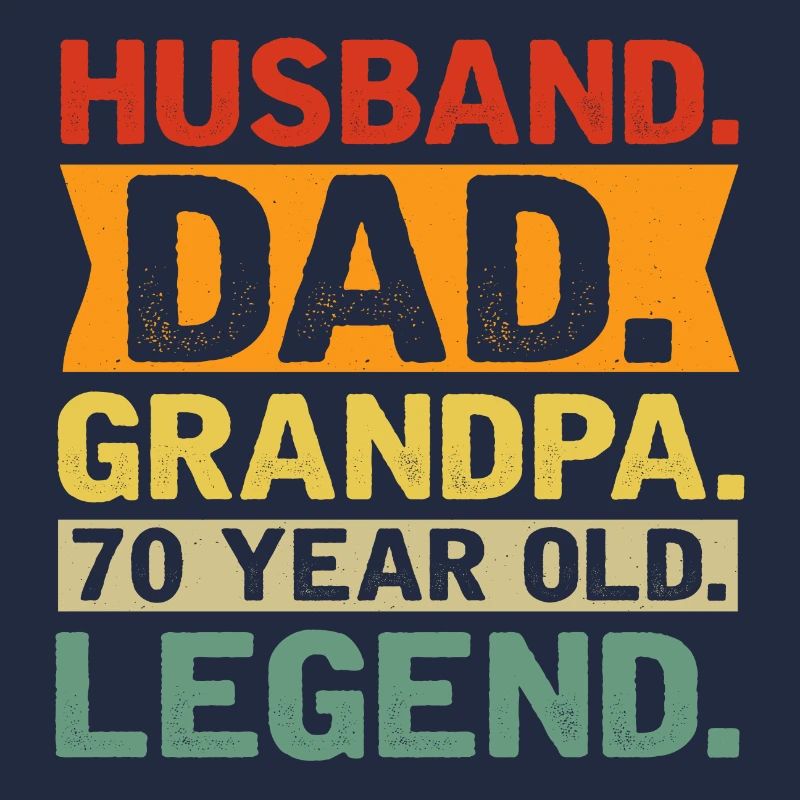 Mari. Papa. Papi. 70 ans. Pose.