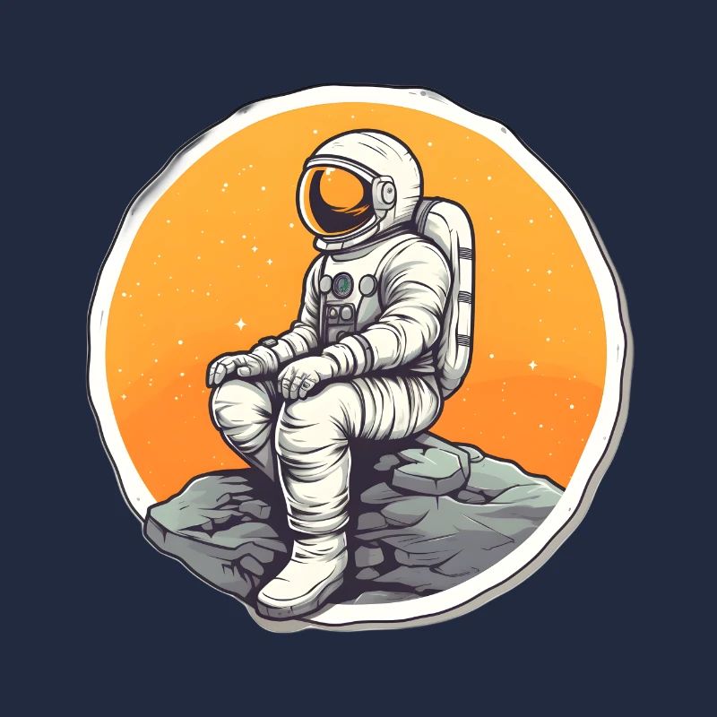 Mond-Astronaut