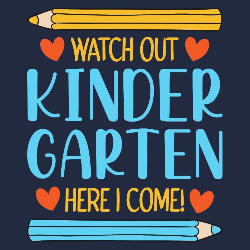 Kindergarten Kindergärtner Lehrer Regenbogenfarben