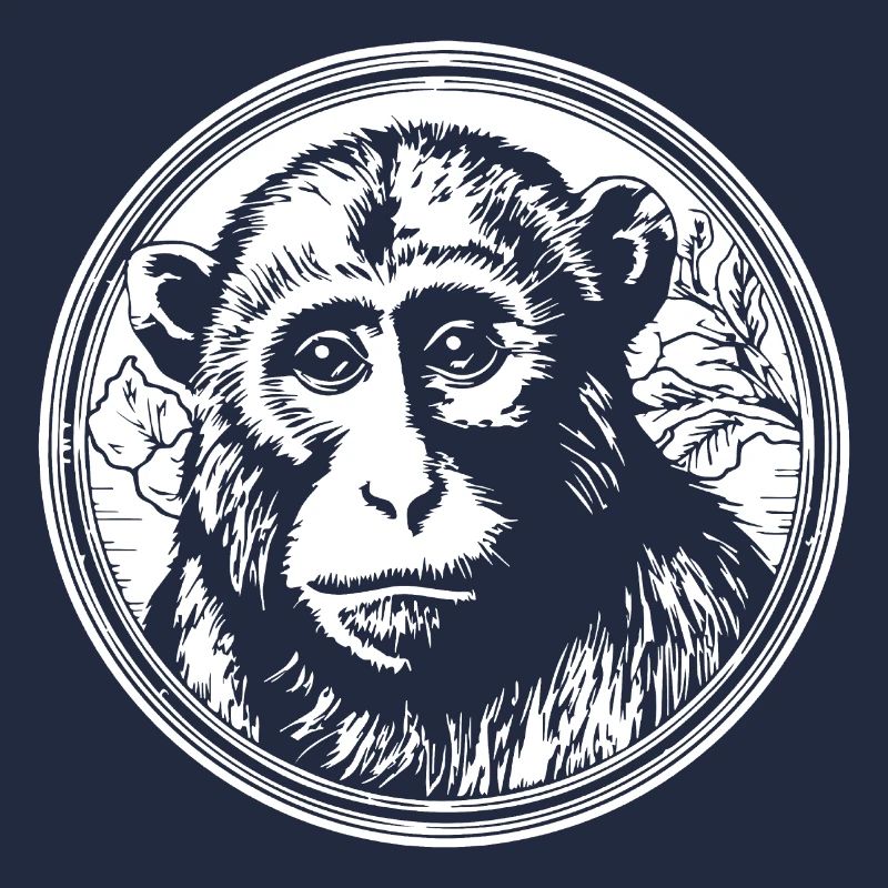 Monkey Monkey Monkey Face Jungle
