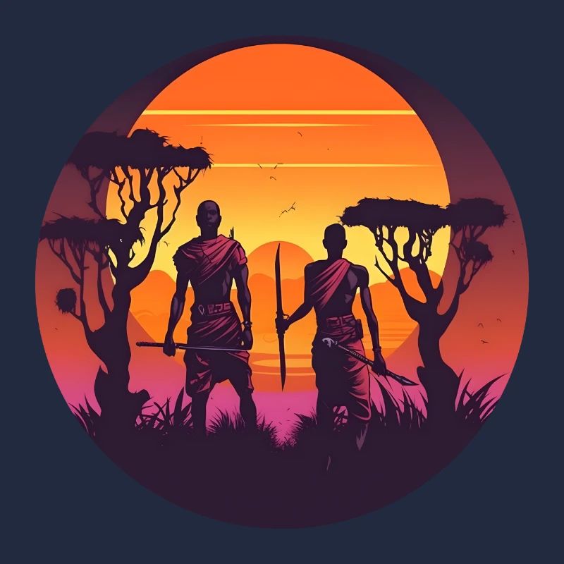 Synthwave chasseurs africains