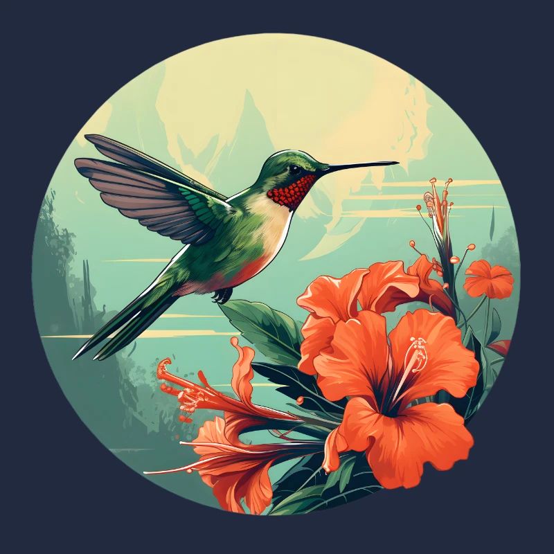 Colibri flottant