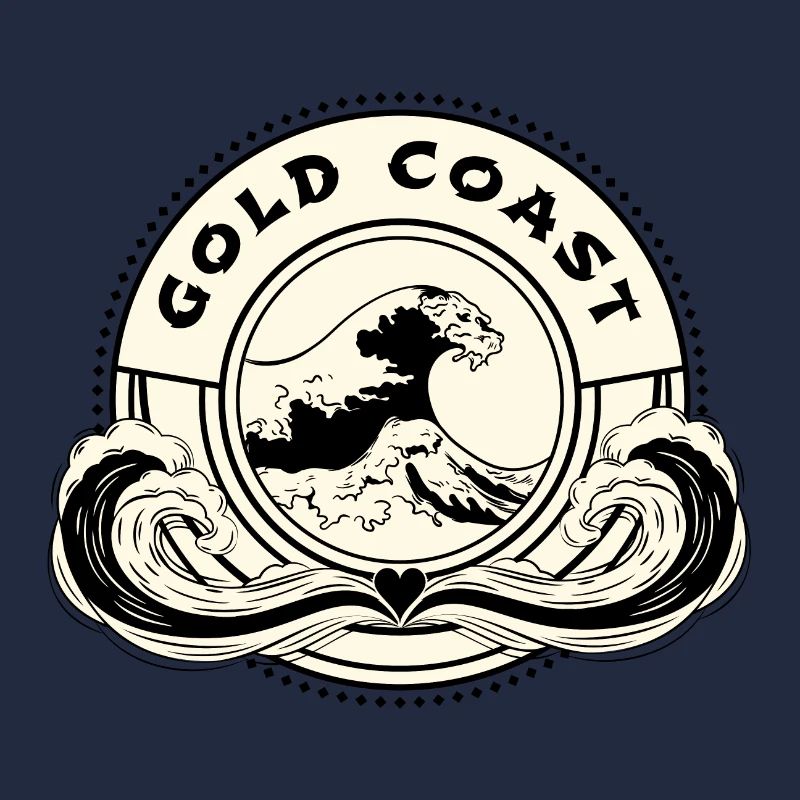 Gold Coast Australia Ocean Waves