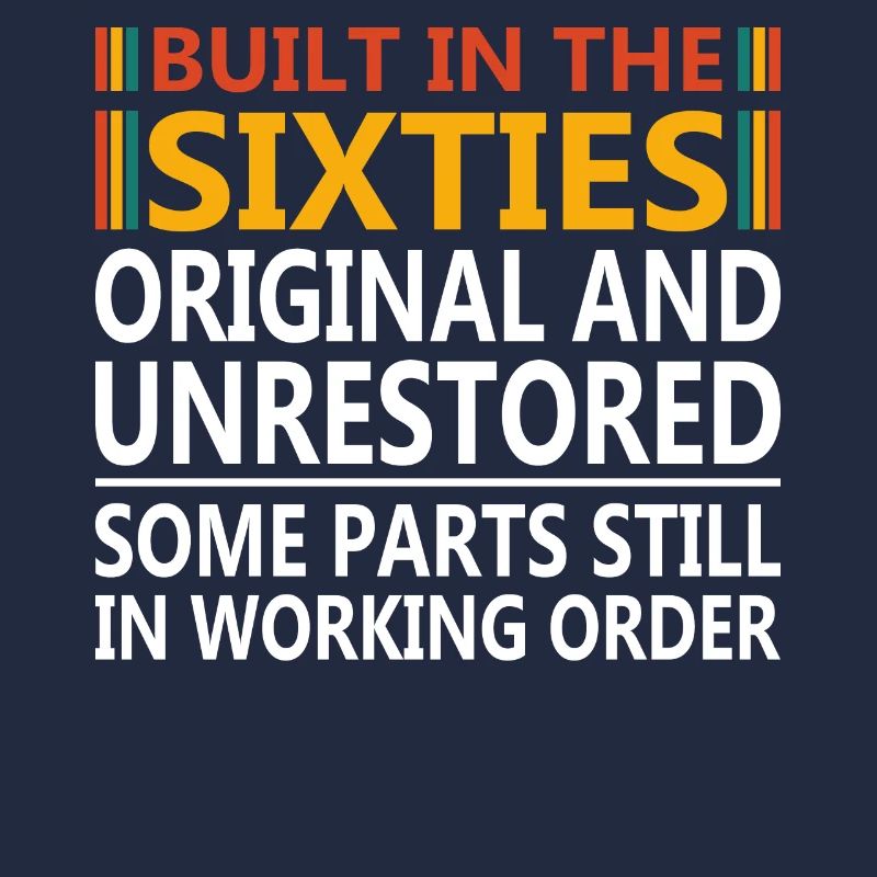 Construit sixties original 50th birthday