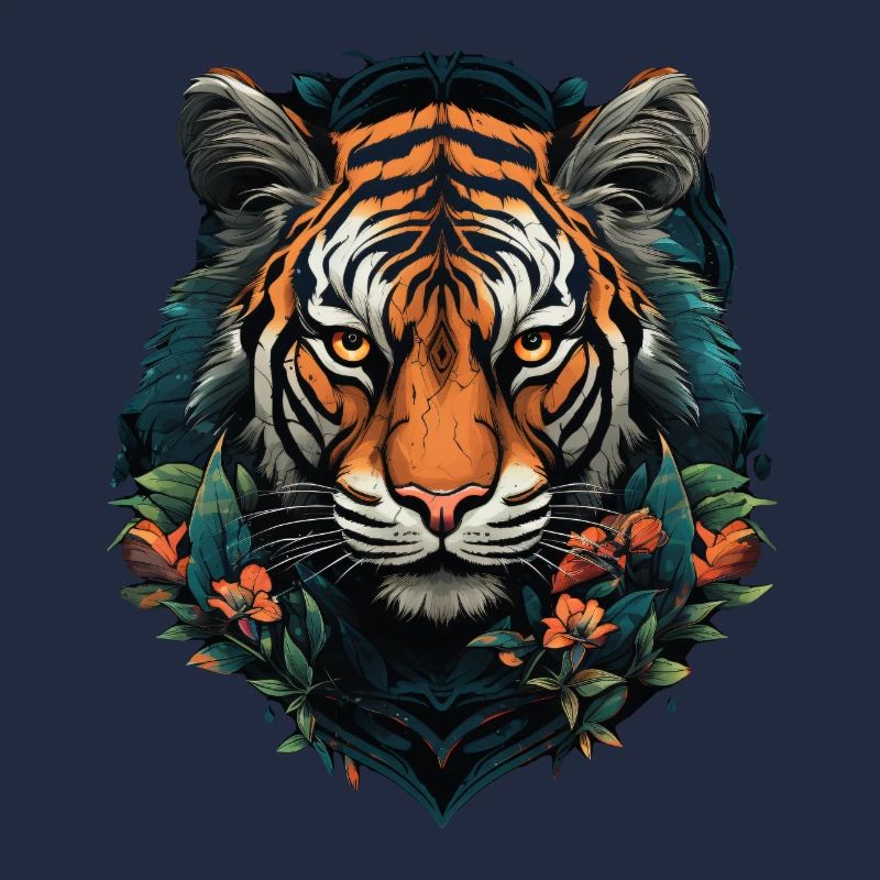 Le tigre se cache