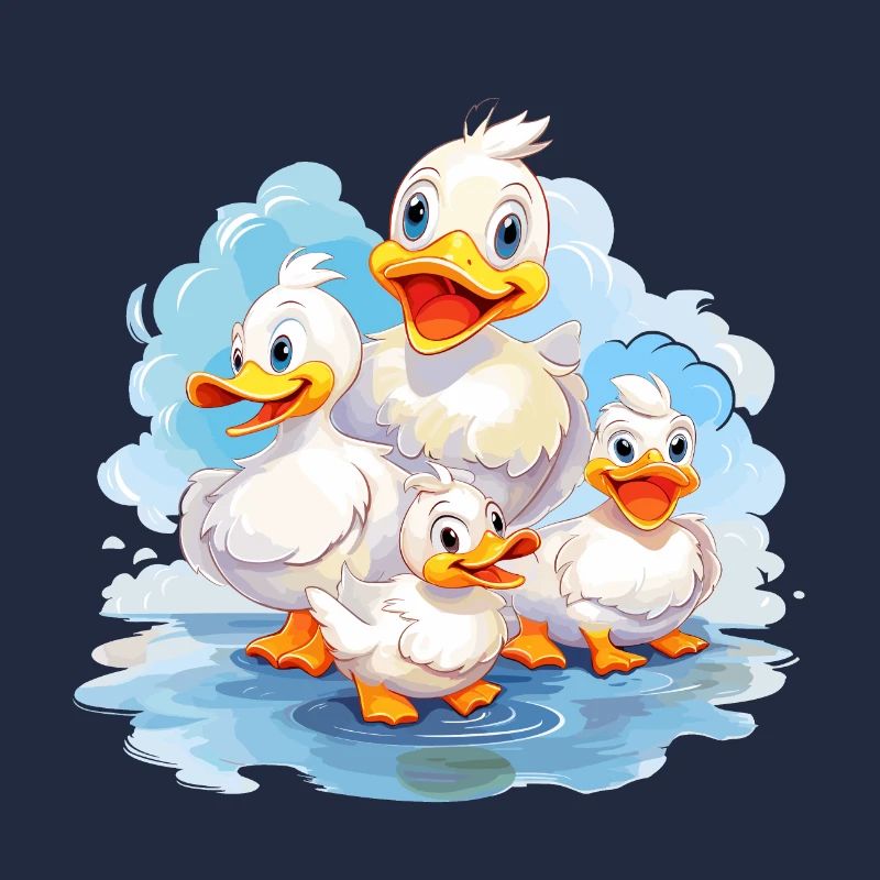 Canards joyeux
