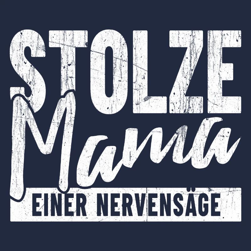 Stolze Mama einer Nervensäge