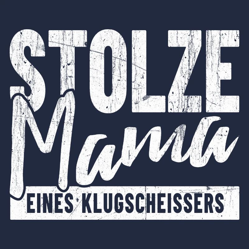 Stolze Mama eines Klugscheißers