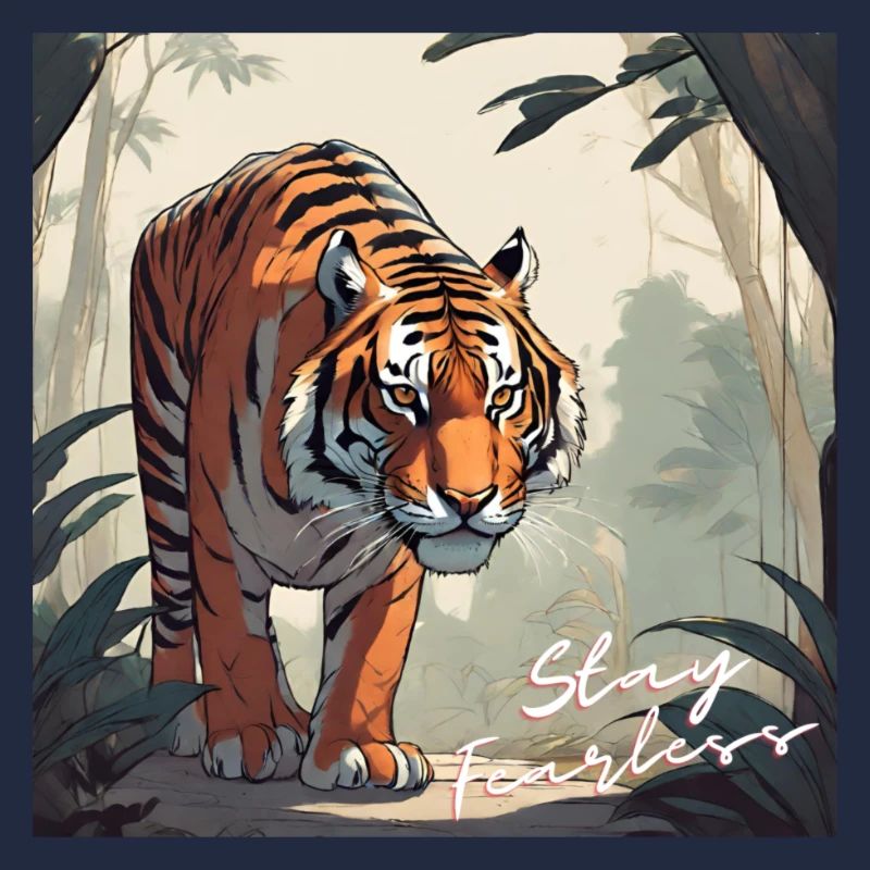 Restez sans peur - Tiger Design