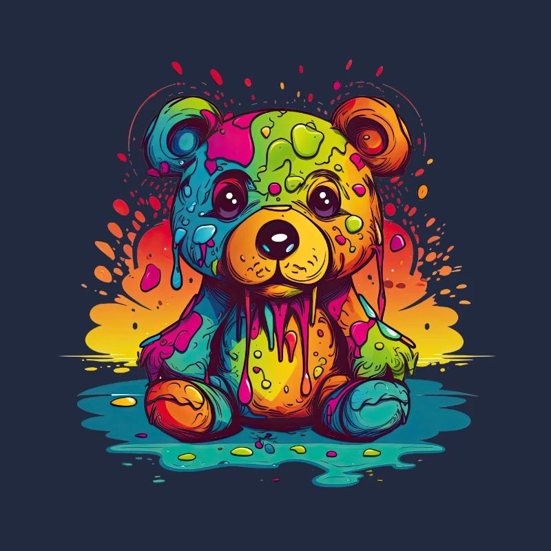 Charmant Rainbow Teddy