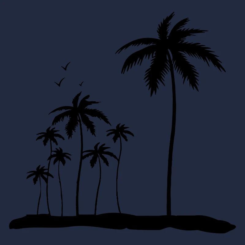 palmen insel