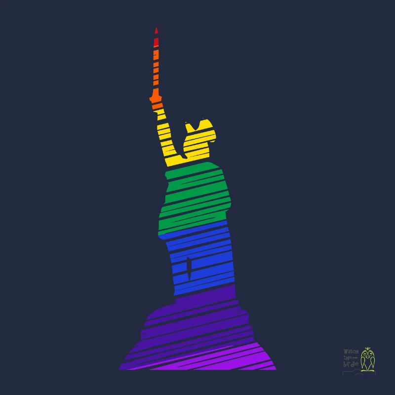 Monument d’Hermann Arc-en-ciel